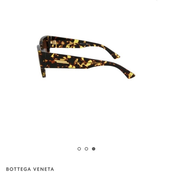 Bottega Veneta Tortoise Shell Sunglasses - Picture 2 of 7
